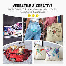 Load image into Gallery viewer, Magicfly Permanent Soft Fabric Paint Set, Set of 14(60ml Each) Textile Paints with 3 Brushes, No Heating Needed & Washable Fabric Paint for Clothes, Canvas, T-Shirts, Jeans, Bags, All DIY Projects