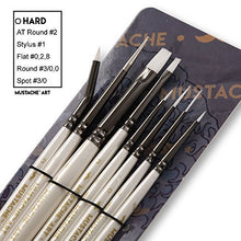 Load image into Gallery viewer, Detail Paint Brush Set - 15 pcs Synthetic Hair Art Paint Brush Set for Detail Painting, Watercolor, Acrylic, Oil Painting