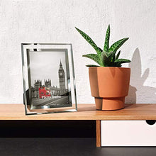 Load image into Gallery viewer, Giftgarden 5 by 7 Inch Modern Glass Picture Frames Friends Gifts for 5x7 Photos Display, Pack of 2