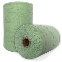 Load image into Gallery viewer, 100% Cotton Loom Warp Thread (Aqua Green), 8/4 Warp Yarn (800 Yards), Perfect for Weaving: Carpet, Tapestry, Rug, Blanket or Pattern - Warping Thread for Any Loom