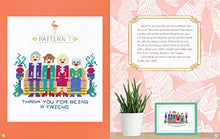 Load image into Gallery viewer, Cross Stitch The Golden Girls: Learn to stitch 12 designs inspired by your favorite sassy seniors! Includes materials to make two projects!