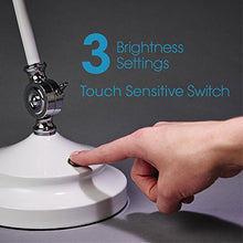 Load image into Gallery viewer, OttLite Revive LED Desk Lamp with 3 Brightness Settings, White