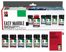 Load image into Gallery viewer, Marabu Easy Marble Paint Starter Set (MBU66053)
