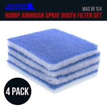 Load image into Gallery viewer, Master Airbrush Hobby Airbrush Spray Booth Filter Set, Fits Master B100