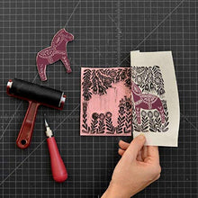 Load image into Gallery viewer, Speedball Super Value Block Printing Starter Kit – Includes Ink, Brayer, Lino Handle and Cutters, Speedy-Carve