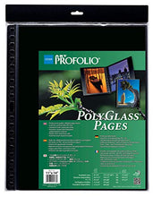 Load image into Gallery viewer, ProFolio by Itoya, Art ProFolio PolyGlass, 10-Pack Multi-Ring Binder Refill Pages - Portrait, 9 x 12 Inches