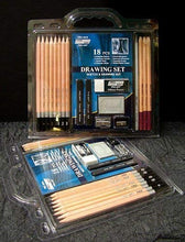 Load image into Gallery viewer, PRO ART Pencil Set Sketch & Draw, 9.38" x 9.38" x 0.25", Graphite & Charcoal