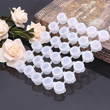 Load image into Gallery viewer, LAHONI 180 Pots Empty Palette Cups Strips Paint Cups with Lids Strip 5ml/0.17oz Mini Empty Plastic Paint Cups Jars Pigment Storage Containers(6Cups/ Strip,30 Strips) 5ml/0.17oz