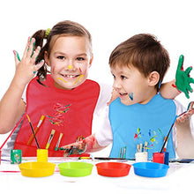 Load image into Gallery viewer, Caydo 3 Pieces Water Resistant Children's Art Smock Middle Size with 3 Roomy Pocket, Painting Apron for Kids 6 to 10 Years