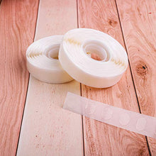 Load image into Gallery viewer, Aneco 1500 Pieces Clear Balloon Glue Points Removable Adhesive Dots Double Sided Glue Points Stickers Non Trace Adhesive Glue Tape for Craft Supplies Decoration, 500 Pieces Per Roll