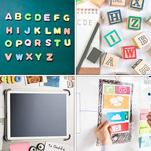 Load image into Gallery viewer, Magnet Sheets with Adhesive 8" x 10", Magicfly 15 Pack Flexible Magnetic Sheets for Photos, Crafts and Die Storage, Easy Peel & Stick