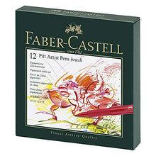 Load image into Gallery viewer, Faber-Castel Pitt Artist Brush Pens (12 Pack), Multicolor