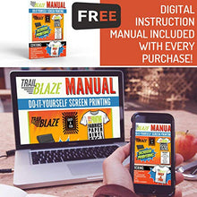 Load image into Gallery viewer, Professional Grade Silk Screen Printing Kit - Perfect for DIY T-Shirt Photo Emulsion Paper Fabric Printing | Screen Print Starter Kit Great Gift for all Levels