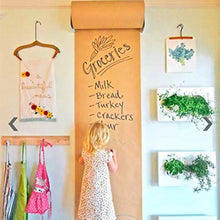 Load image into Gallery viewer, Made in USA Brown Kraft Paper Jumbo Roll 30" x 2400" (200ft) Ideal for Gift Wrapping, Art, Craft, Postal, Packing, Shipping, Floor Protection, Dunnage, Parcel, Table Runner, 100% Recycled Material