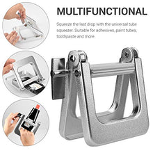 Load image into Gallery viewer, kwmobile Metal Toothpaste Tube Squeezer - Large Multifunctional Tube Wringer Roller Dispenser for Hair Color Dye, Paint Tubes, Hand Cream, Cosmetics