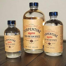 Load image into Gallery viewer, 16 Oz 100% Pure Gum Spirits of Turpentine