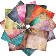 Load image into Gallery viewer, JHGCVX Decorative Craft Paper,Brilliant Life Theme Photo Album Scrapbook Decoration Accessories, Used as Handmade Greeting Cards, Background Paper, DIY Origami, Gift Boxes, etc.(24Pcs 66 inch)