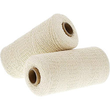 Load image into Gallery viewer, Ivory Cotton Loom Warm Thread Rolls, 800 Yards Each (2 Pack)