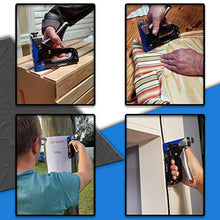 Load image into Gallery viewer, Heavy Duty Staple Gun with 600 Staples 3 in 1 - A Great Stapler Gun for Wood Crafts Upholstery Fabric & Carpet -Fixing Decorations On The Wall & Stapling Wire to The Fence