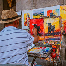 Load image into Gallery viewer, PHOENIX Artist Painting Canvas Panels - 8x10 Inch / 12 Pack - Triple Primed Cotton Canvas Boards for Oil & Acrylic Painting