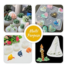 Load image into Gallery viewer, Silicone Mold Making Kit - Liquid Translucent Silicone Rubber for Silicone Mold Making, DIY Epoxy Resin Mold - Easy 1:1 Mixing Ratio Silicone for Casting, Jewelry Making, Manual, Craft - 10.6oz/240ml