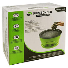 Load image into Gallery viewer, Surebonder Electric Hot Glue Skillet, Adjustable Temperature 225-400 F, 5-1/4" Diameter, 1-in Depth, Dip Crafts Directly Into Pot of Hot Glue