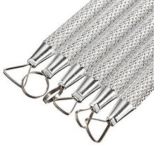 Load image into Gallery viewer, ACE 6pcs Clay Sculpture Sculpting Tool Mini Ribbon Cutter Metal Tools Set Carving Art