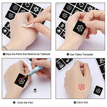 Load image into Gallery viewer, Koogel 524 PCS Semi Permanent Tattoo with Body Painting Pen,20 Sheets Henna Girls&Boys Tattoo Stencil Temporary Tattoos for Women Body Art Template