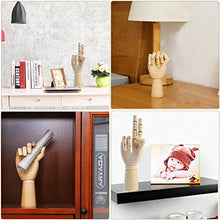 Load image into Gallery viewer, Mannequin Hand - Yookat Wood Art Mannequin Hand Model - Perfect for Drawing, Sketch, etc.(Male Hand)