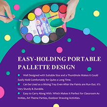 Load image into Gallery viewer, TBC The Best Crafts 12 Colors Watercolor Cake, Artist Paint Palette with Paint Brush, Educatioanl School Art Supplies for Kids, Early Learning Art Tools for Kids