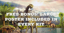 Load image into Gallery viewer, Light-Up Terrarium Kit for Kids with 5 Dinosaur Toys, STEM Educational DIY Science Project - Create Your Customized Mini Dinosaur Garden for Children - Best Gift for Boys and Girls Age 3, 4, 5, 6, 7