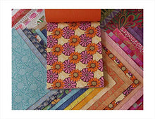 Load image into Gallery viewer, Paperhues Spring-Summer Decorative Handmade Scrapbook Paper 8.5x11" Pad, 40 Sheets.