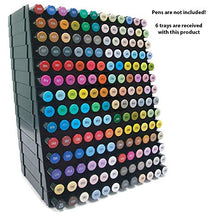 Load image into Gallery viewer, Crafter's Companion SPECN-6 Spectrum Noir Marker Storage Trays, 6/Pack,Black