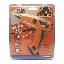 Load image into Gallery viewer, Gorilla Dual Temp Hot Glue Gun, Mini, Orange, (Pack of 1) - 8401508