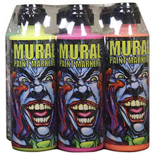 Load image into Gallery viewer, Mural Paint Markers CHROMA 4 OZ Assorted NEON Glow Set of 6