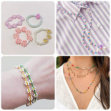 Load image into Gallery viewer, DICOBD 28800pcs 2mm Glass Seed Beads, 24 Color Small Craft Beads for Bracelets Jewelry Making and Crafts, with a Storage Box