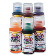 Load image into Gallery viewer, S&S Worldwide PT3253 Liquid Watercolors, Grade:1 to 12, (Pack of 6)