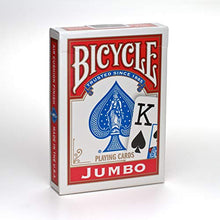 Load image into Gallery viewer, Bicycle Jumbo Playing Cards, Pack of 2