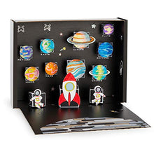 Load image into Gallery viewer, Elmer’S Glow in The Dark Diorama | Solar System Kit and Diorama Supplies, Elmer’S Glow in The Dark Glue, Mr. Sketch Scented Markers, Paper Punk Planets and Stars Sticker and Shape Sheets, 13 Count