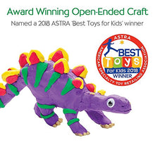Load image into Gallery viewer, Creativity for Kids Create with Clay Dinosaurs - Build 3 Dinosaur Figures with Modeling Clay