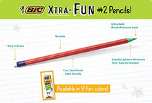Load image into Gallery viewer, BIC Xtra-Fun Graphite Pencil, 2 HB, 18-Count