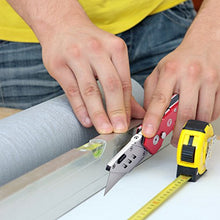 Load image into Gallery viewer, FC Folding Pocket Utility Knife - Heavy Duty Box Cutter with Holster, Quick Change Blades, Lock-Back Design, and Lightweight Aluminum Body