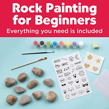 Load image into Gallery viewer, Creativity for Kids Hide & Seek Rock Painting Kit - Arts & Crafts For Kids - Includes Rocks & Waterproof Paint