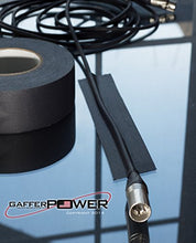 Load image into Gallery viewer, Gaffer Power Premium Grade Gaffer Tape, Made in the USA, Heavy Duty gaff Tape, Non-Reflective, Multipurpose. 2 Inches x 30 Yards, Black