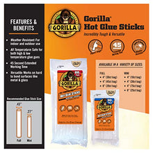 Load image into Gallery viewer, Gorilla Dual Temp Mini Hot Glue Gun Kit with 30 Hot Glue Sticks, (Pack of 1)