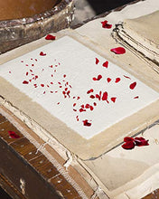Load image into Gallery viewer, Caydo Paper Making Kit, Include A4 Size 9.8 x 13.4 Inch Wooden Paper Making Mould Frame Paper Making Screen, Nature Dried Flowers and Sponge for DIY Paper Craft