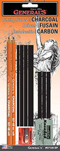 Load image into Gallery viewer, General Pencil 57139-BP Getting Started with Charcoal Set, Multicolor
