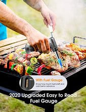 Load image into Gallery viewer, Butane Torch with Fuel Gauge,Homitt Refillable Cooking Torches with One-handed Operation &Safety Lock,Adjustable Flame,Fit All Butane Tanks Kitchen Culinary Butane Torch for Cooking,Baking,BBQ