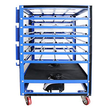 Load image into Gallery viewer, TECHTONGDA 110V Screen Drying Cabinet 6 Layers Screen Printing Plate Drying Equipment Screen Heating 35.4x23.6inch