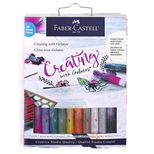 Load image into Gallery viewer, Faber-Castell Creating with Gelatos – Mixed Media Water-Soluble Art Crayons and Accessory Set - Arts and Crafts for Adults, Multi